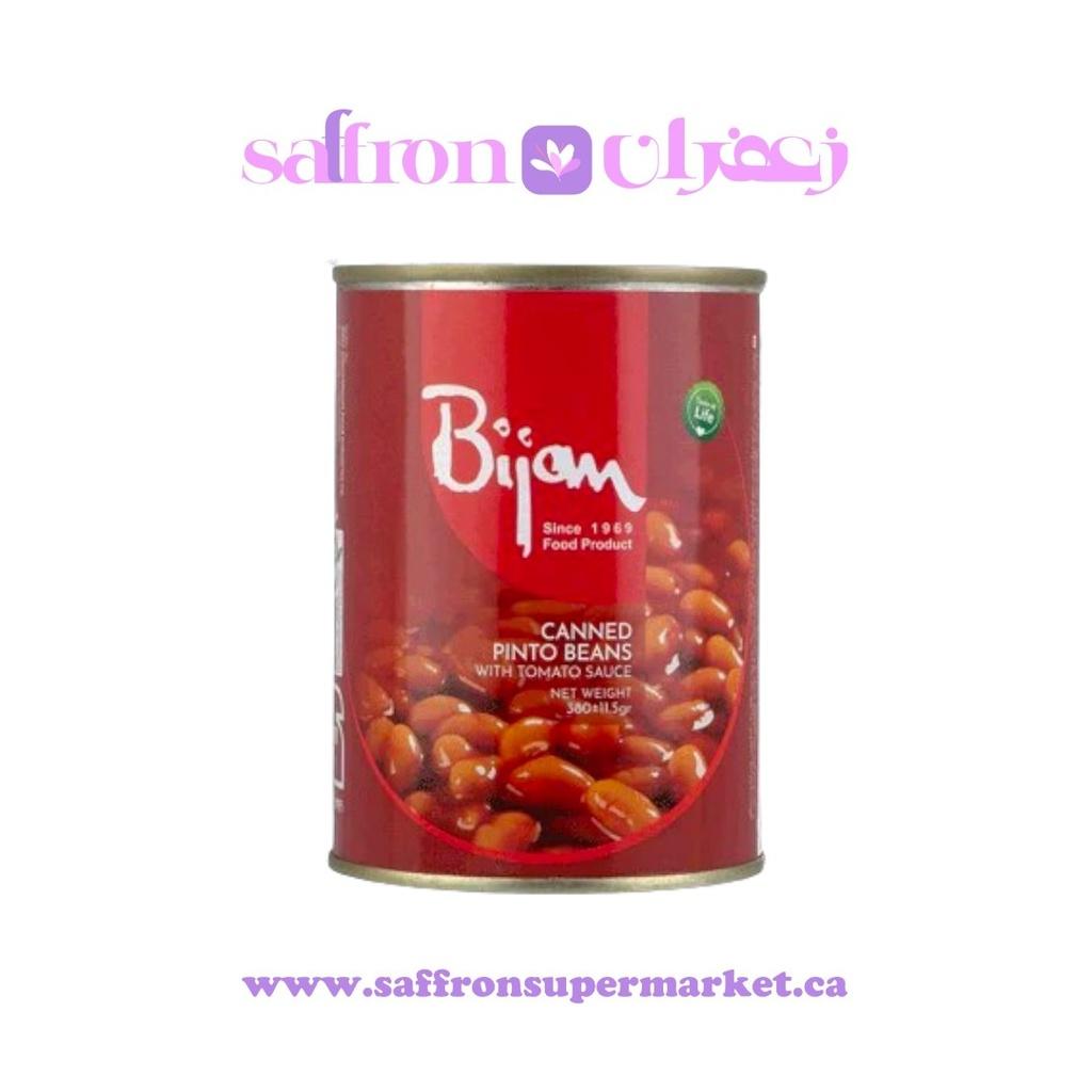 Bijan Pinto Beans with Tomato Sauce - 380g