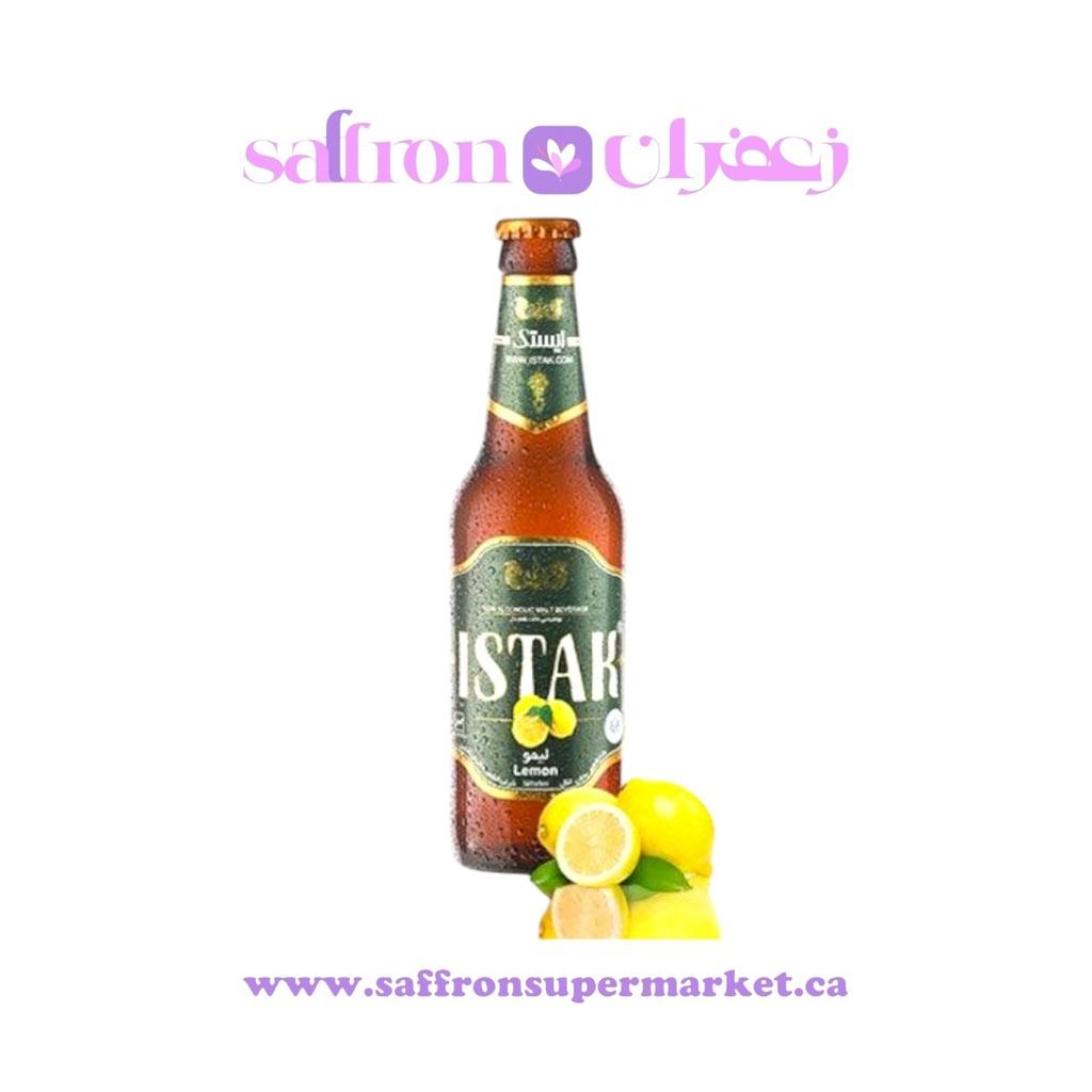 ISTAK Lemon Non-Alcoholic Malt Beverage – 320ml