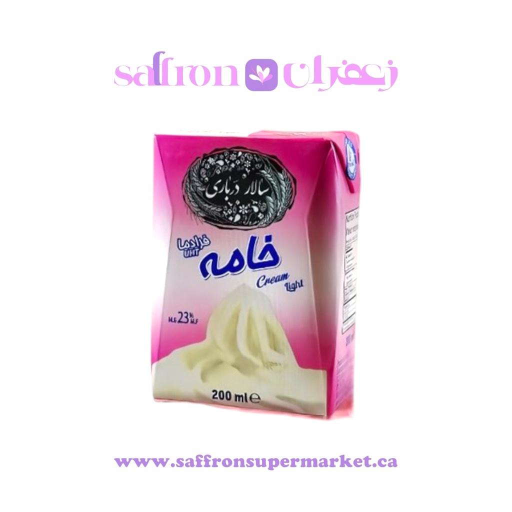 Salardarbari Light Cream Tetrapack - 200Ml