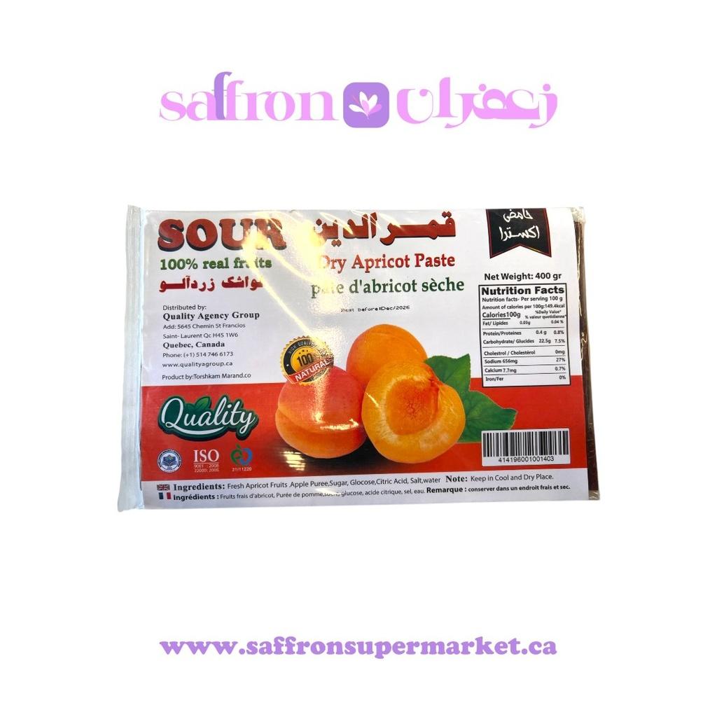 Sour Ghamarodin Dry Apricot Fruit Leather – 400g