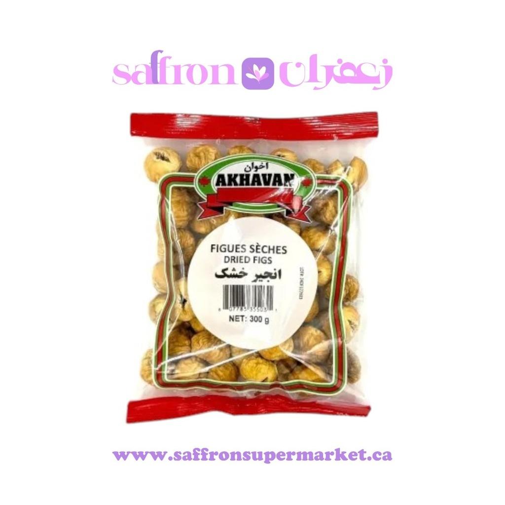 Akhavan Dried Iranian Figs - 300g - romve