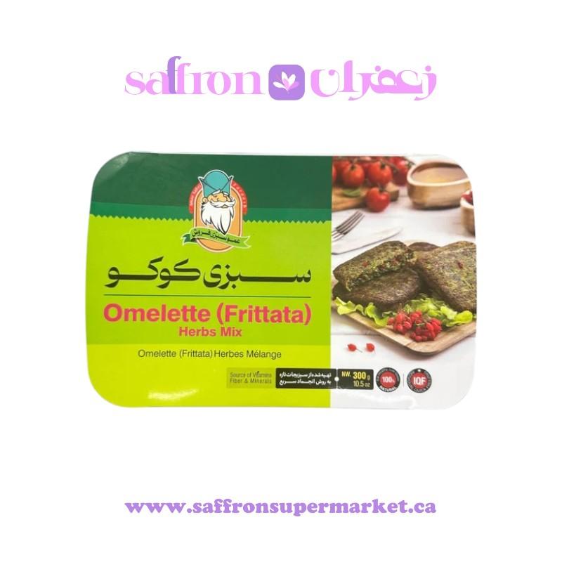 Amoo Sabzi Froosh Omelette (Kookoo) Herb Mix – 300g