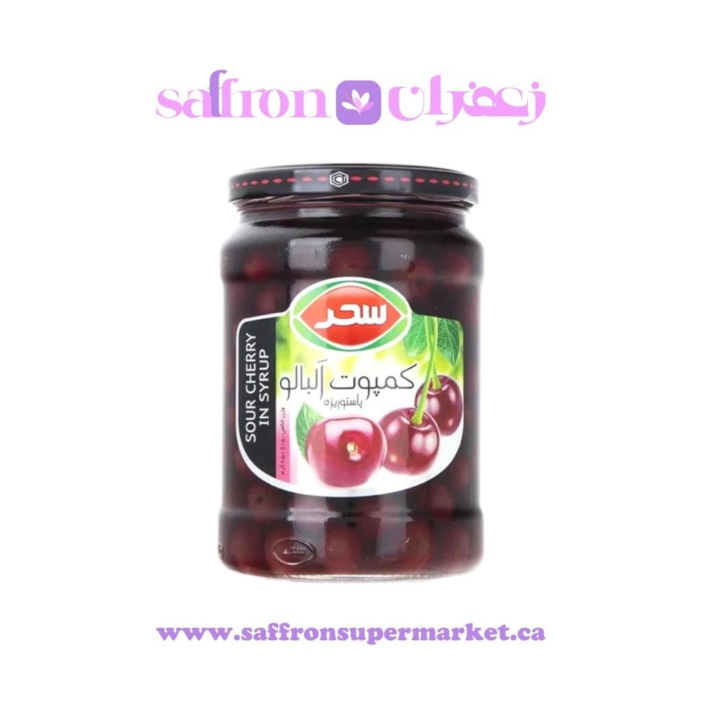 Sahar Sour Cherry in Syrup – 670g