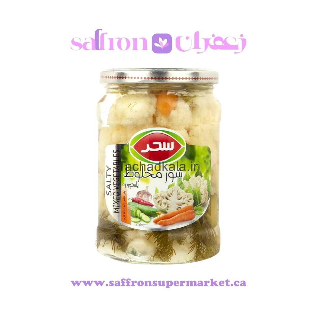 Sahar Salty Mixed Vegetable Pickle (Tor-shi Shoor) – 630g