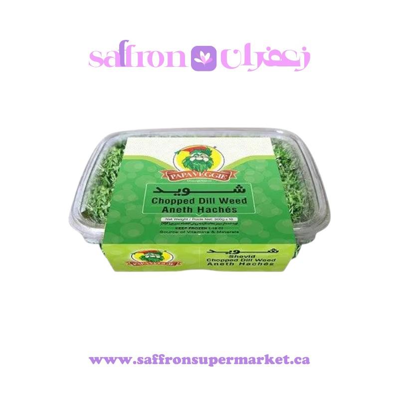 Papa Veggie Frozen Chopped Dill Weed (Sheveed) – 300g