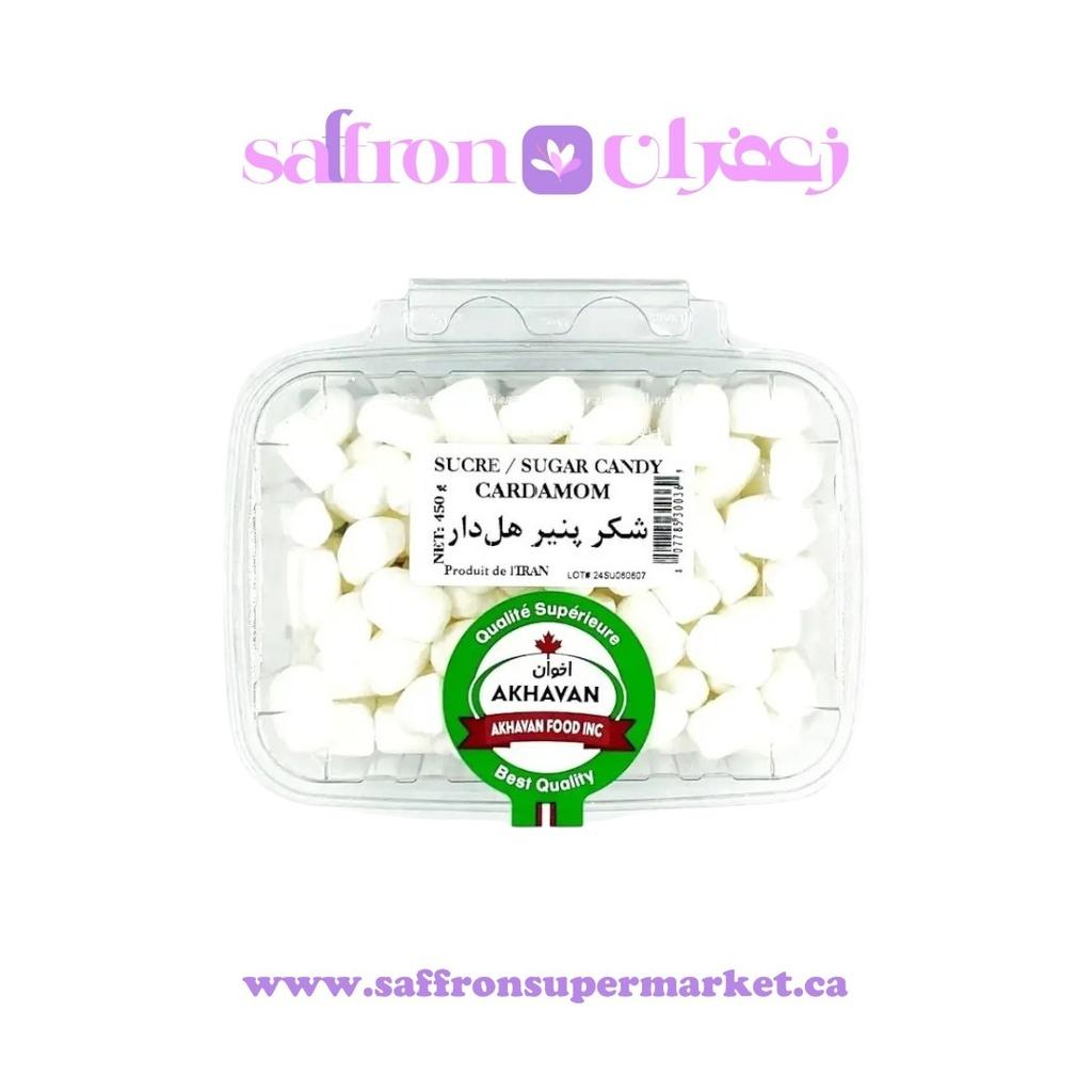 Akhavan Cardamom Sugar Candy – 450g