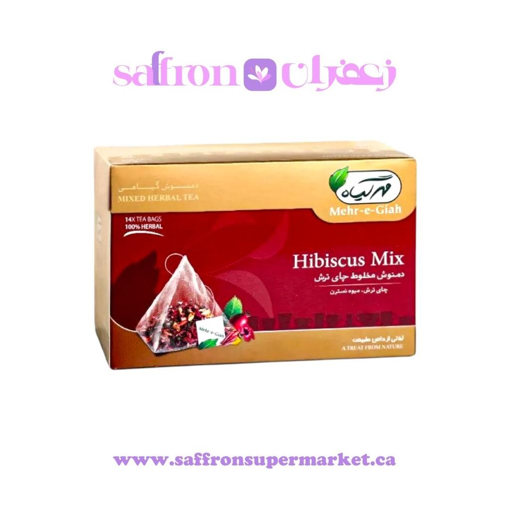 Mehr Giah Hibiscus Mix Tea – 14 Bags