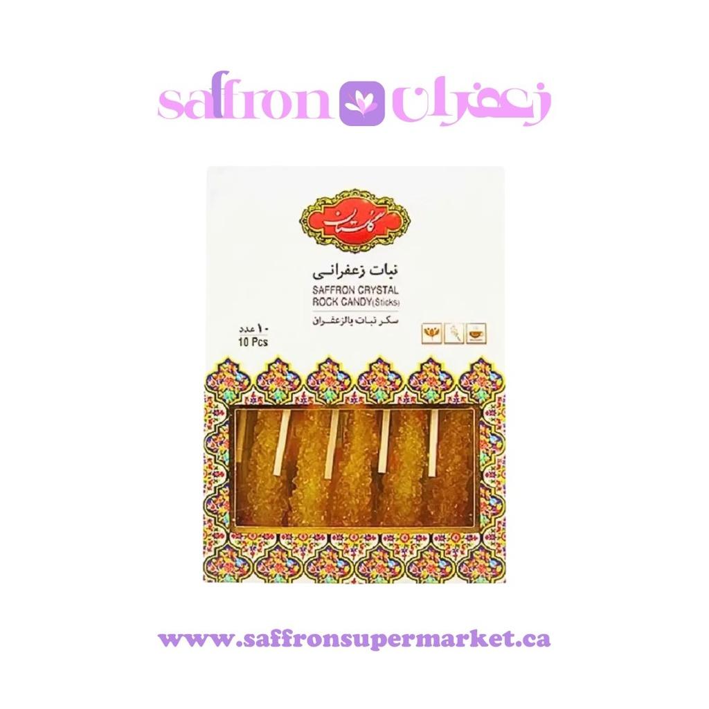 Golestan Crystal Rock Candy Sticks (Nabat) – 10pc