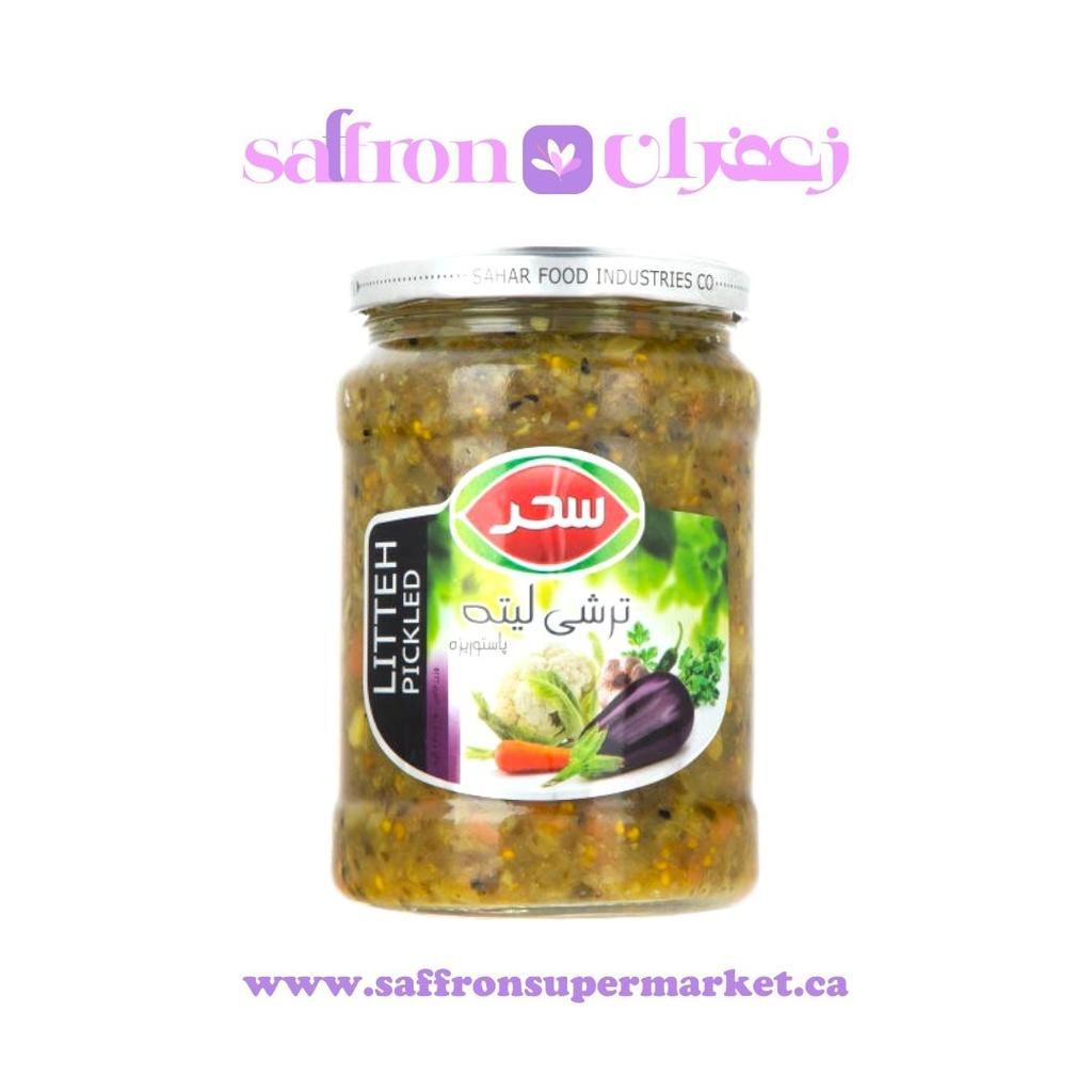 Sahar Litteh Mixed Vegetable Pickle (Tor-shi Litteh) – 640g