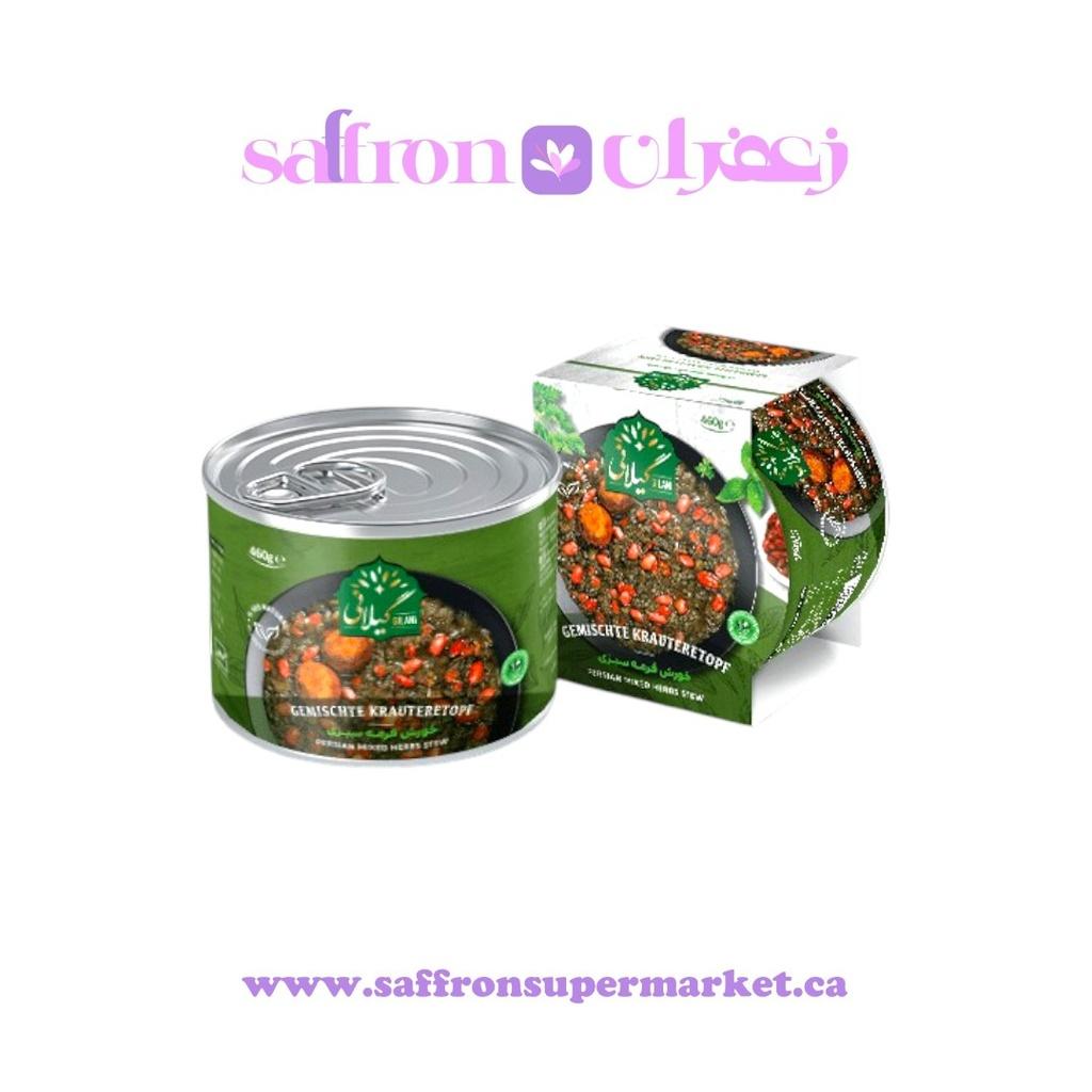 Gilani Ghormeh Sabzi Stew (Meatless / Ready-to-Eat) – 460g